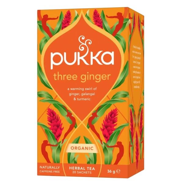 Pukka Three Ginger Tea (20 Bags)