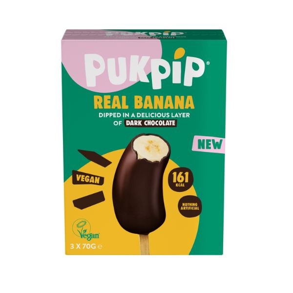 Picture of Pukpip Dark Choc Covered Frozen Bananas