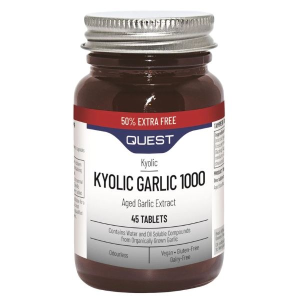 Quest Kyolic Garlic 1000mg + 50% FREE