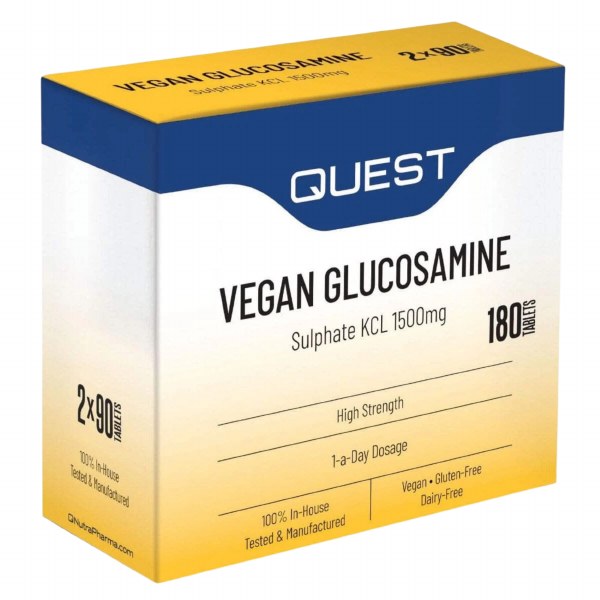 Quest Vegan Glucosamine Tablets 1500mg - Special Offer
