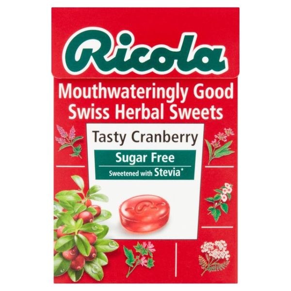 Ricola Cranberry Herbal Sweets 45g