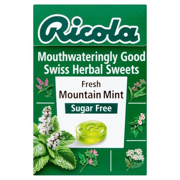 Ricola Sugar Free Mint Herbal Sweets - 45g