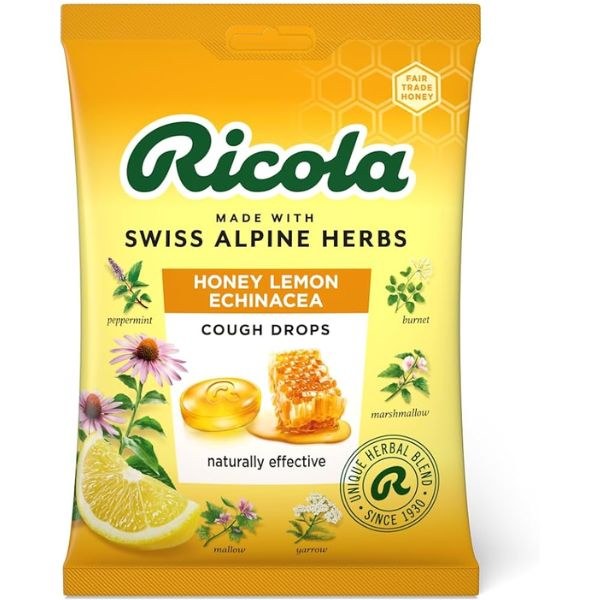 Ricola Soothe & Clear Honey Lemon Lozenges
