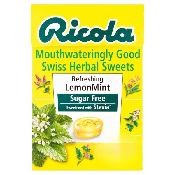 Ricola Lemon Mint Herbal Sweets 45g