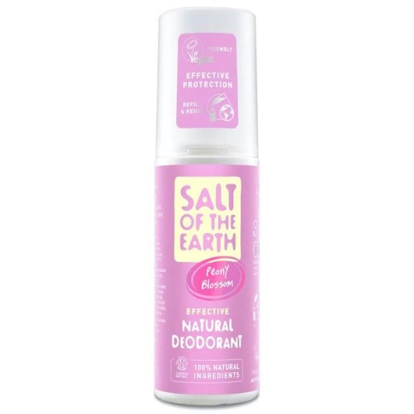 Salt of the Earth Deodorant Spray 100ml - Peony Blossom