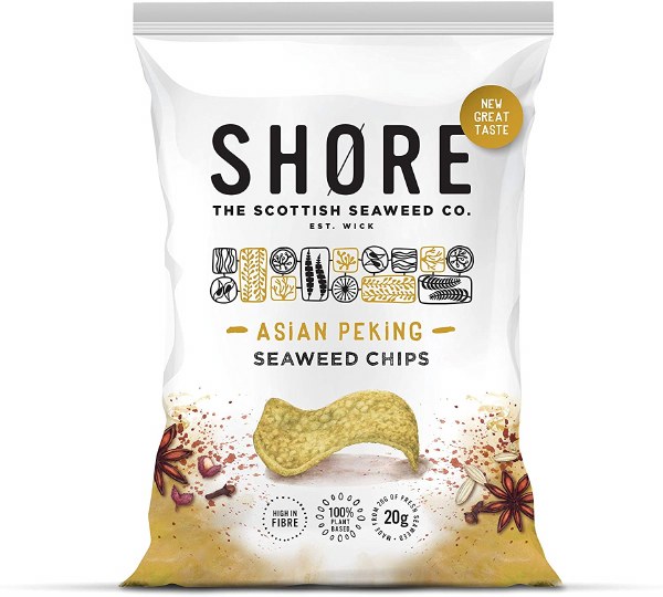Shore Asian Peking Seaweed Chips - 80g