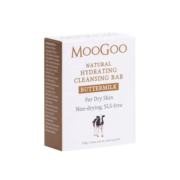 MooGoo Buttermilk Hydrating Cleansing Bar - 130 g