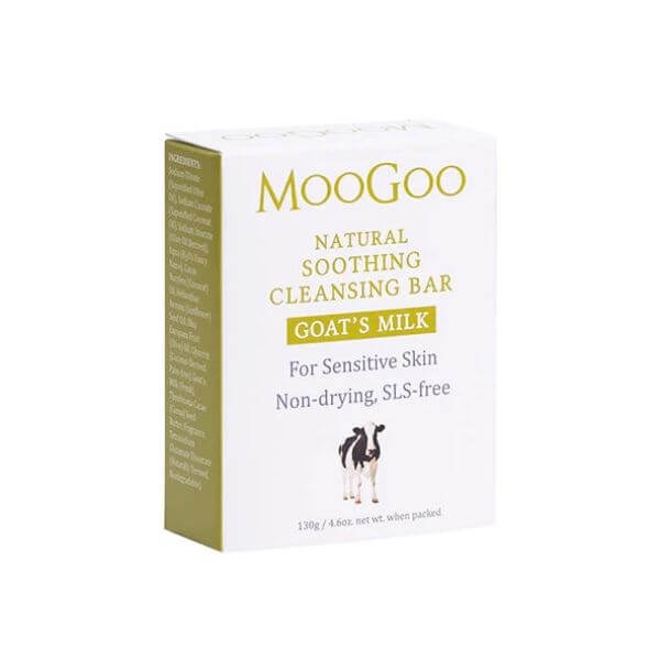 MooGoo Cleansing Goat’s Milk Soap Bar - 130 g