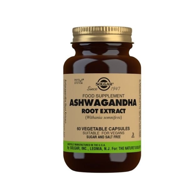 Solgar Ashwagandha Root - 60 Capsules