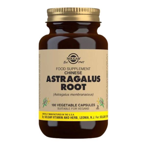 Solgar Astragalus Root - 100 Capsules