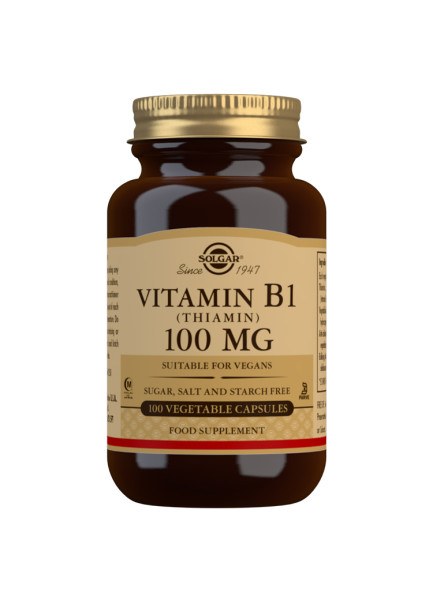 Picture of Solgar Vitamin B1 100mg - 100 Capsules