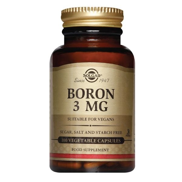 Solgar Boron 3mg - 100 Capsules