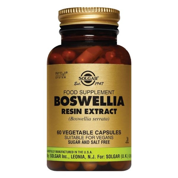 Solgar Boswellia Resin Extract - 60 Capsules
