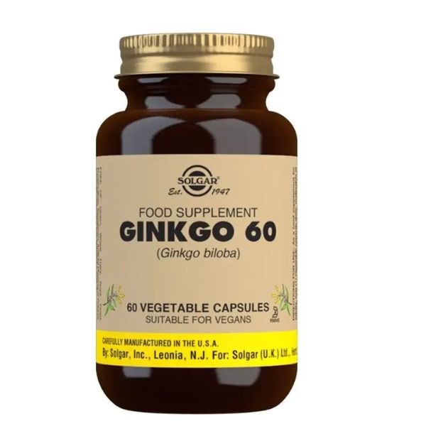 Solgar Ginkgo Capsules (60's)
