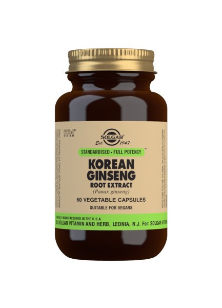 Solgar Korean Ginseng - 60 Capsules
