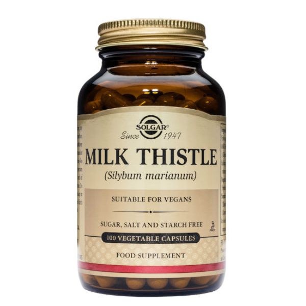 Picture of Solgar Milk Thistle Capsules - 100 Capsules
