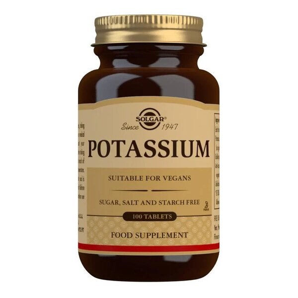 Solgar Potassium - 100 Tablets