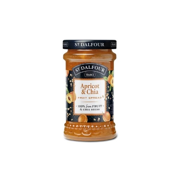 St Dalfour Apricot & Chia Superfruit Spread - 170g