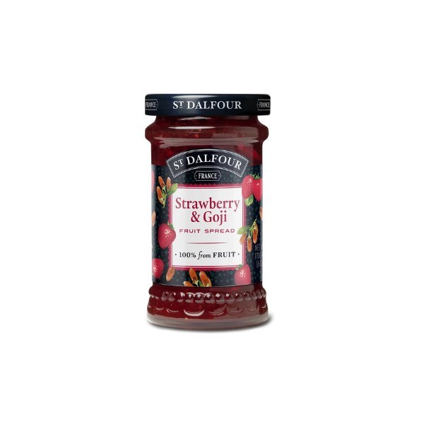 St Dalfour Strawberry & Goji Fruit Spread - 284g