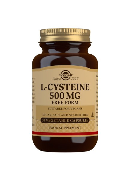 Solgar L-Cysteine 500mg - 30 Capsules