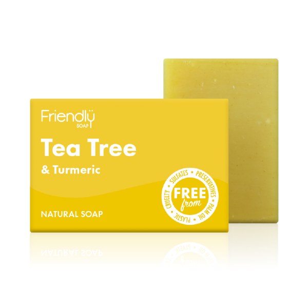 Friendly Soap | Tea Tree & Turmeric Soap Bar
