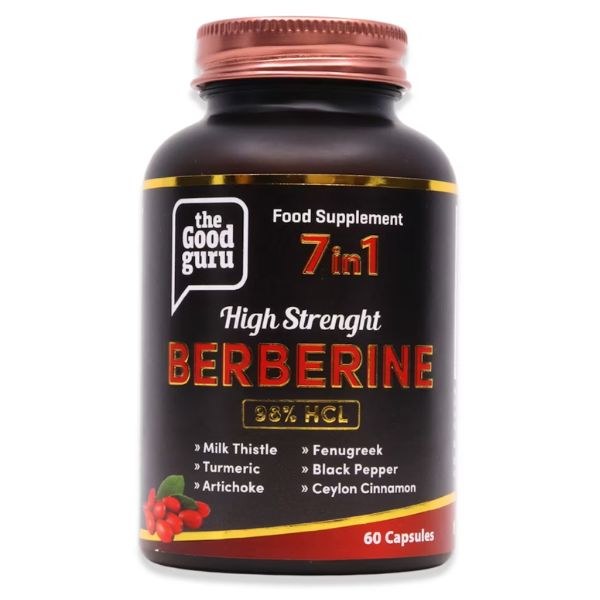 The Good Guru High Strength Berberine - 60 Capsules