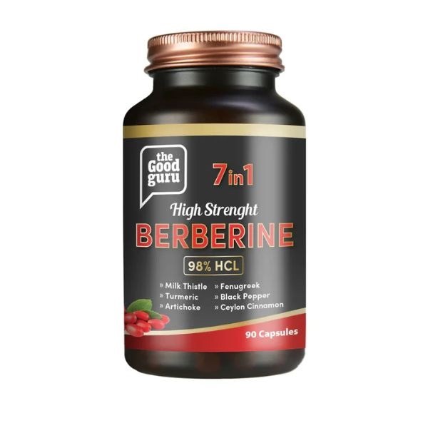 Picture of The Good Guru High Strength Berberine - 90 Capsules