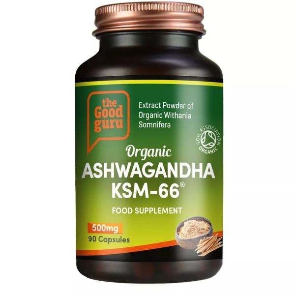 The Good Guru Ashwagandha KSM-66 500mg - 90 Capsules