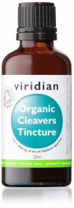 Viridian Organic Cleavers Tincture - 50ml
