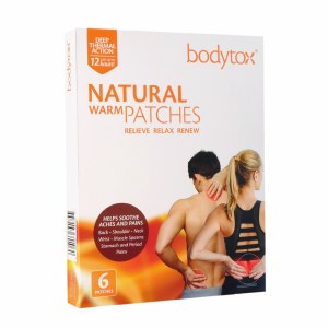 Bodytox Natural Warm Patches - 6 Patches