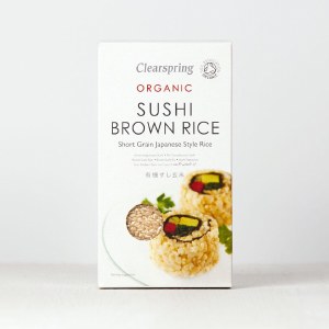 Clearspring Organic Sushi Brown Rice - 500g