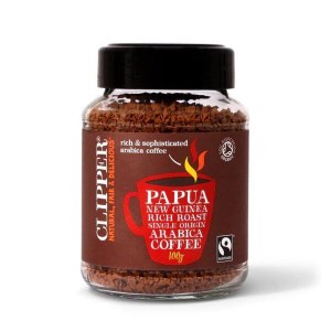 Clipper Instant Coffee Papa New Guinea - 100g