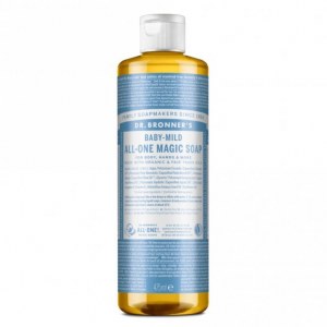 Dr Bronner's Baby Mild Liquid Castile Soap - 475ml