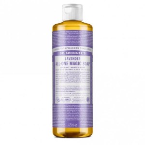 Dr Bronner's  Lavender Castile Liquid Soap (475ml)