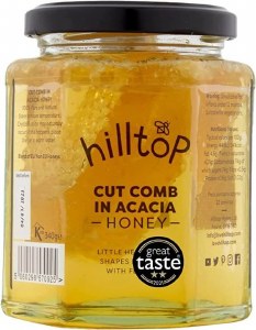 Hilltop Honey Cut Comb in Acacia Honey (340g)