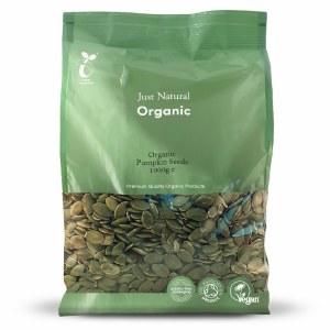Just Natural Organic Pumpkin Seeds - 1Kg