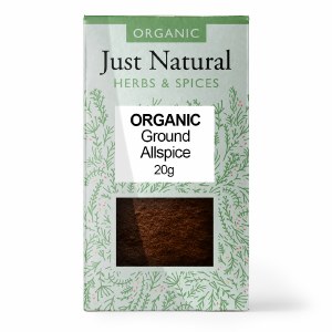 Just Natural Organic Ground Allspice - 20g