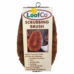 LoofCo Loofah Scrubbing Brush