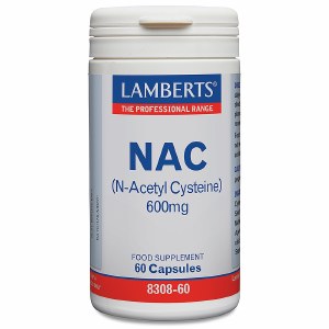 Lamberts NAC 600mg - 60 Capsules