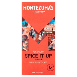 Montezuma's Spice it Up Ginger Chocolate - 90g