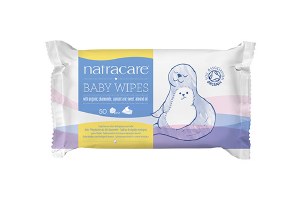 Natracare Organic Cotton Baby Wipes - 50 Wipes