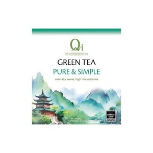 Qi Organic Green Tea - 80 Teabags