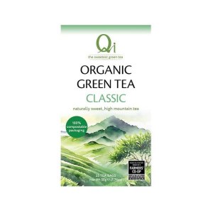 Qi Organic Green Tea - 25 Teabags