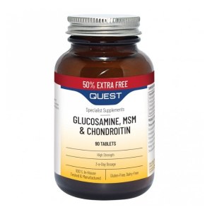 Quest MSM & Chondroitin 50% Extra - 90 Tablets