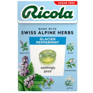 Ricola Glacier Peppermint Herbal Sweets - 45g