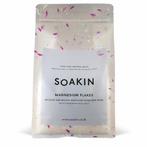Soakin Magnesium Flakes Bath Salts - 800g