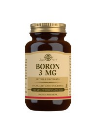 Solgar Boron Capsules 3mg - Bottle of 100