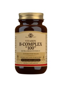 Solgar Vitamin B Complex 100 - 50 Capsules