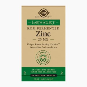 Additional picture of Solgar Earth Source Koji Zinc 25mg - 30 Capsules