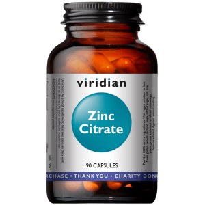 Viridian Zinc Citrate - 90 Capsules